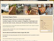 Tablet Screenshot of northwestorganicfarms.com